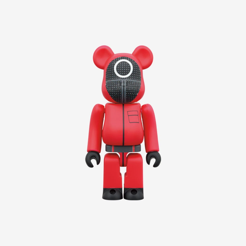 Bearbrick x Squid Game Guard Circle 100% & 400% Set