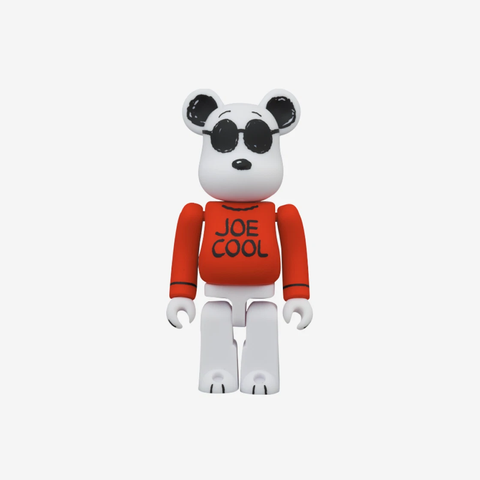 Bearbrick Peanuts Joe Cool 100% & 400% Set