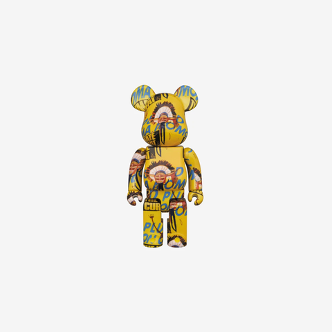 Bearbrick Andy Warhol x Jean-Michel Basquiat #3 100% & 400% Set