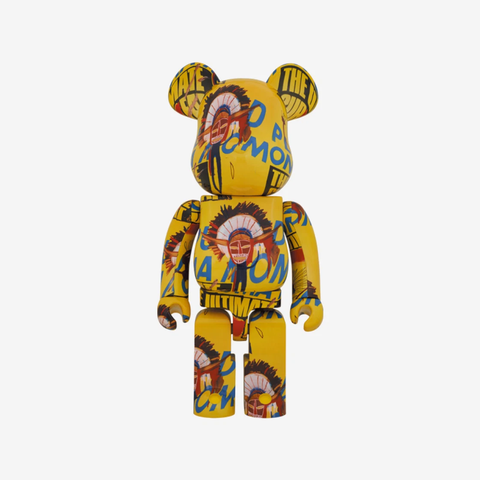 Bearbrick Andy Warhol x Jean-Michel Basquiat #3 1000%