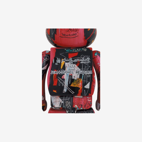 Bearbrick Andy Warhol x Jean-Michel Basquiat #1 1000%