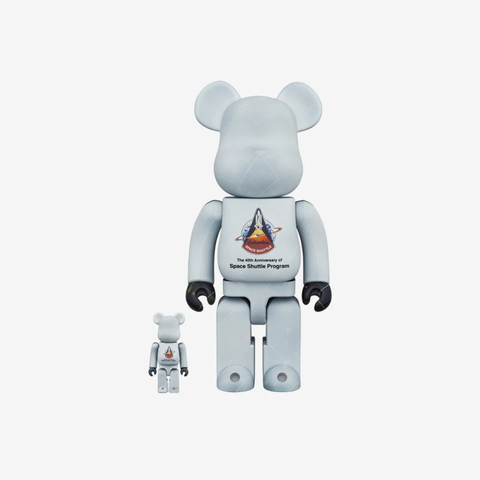Bearbrick Space Shuttle 100% & 400% Set