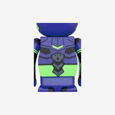 Bearbrick Evangelion Unit 01 New Paint Ver. 100% & 400% Set