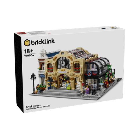 Lego Brick Cross Train Station 910034