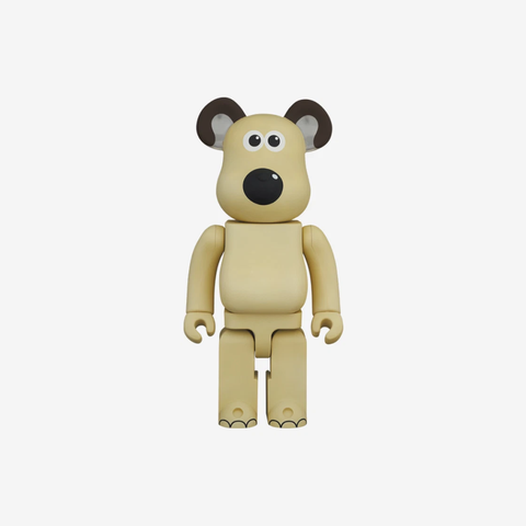 Bearbrick Wallace & Gromit Gromit 100% & 400% Set
