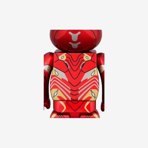 Bearbrick Marvel Iron Man Mark 50 100% & 400% Set