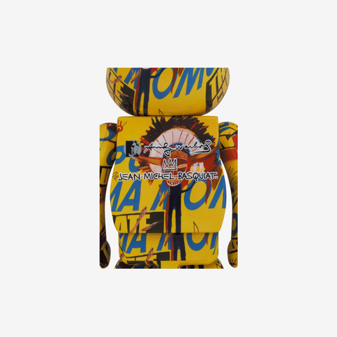 Bearbrick Andy Warhol x Jean-Michel Basquiat #3 1000%