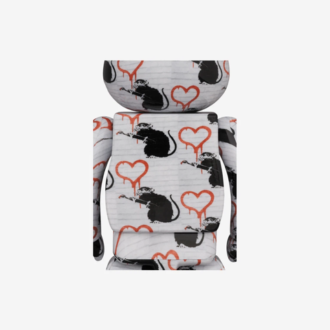 Bearbrick Love Rat 100% & 400% Set