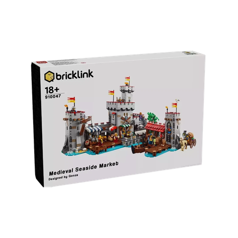Lego Bricklink Medieval Seaside Market 910047