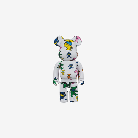 Bearbrick x Grateful Dead Dancing Bear 100% & 400% Set