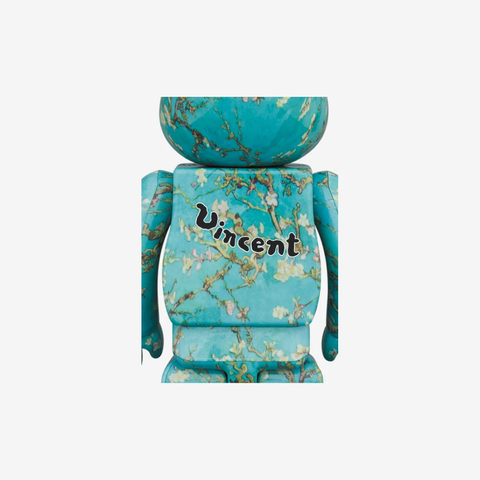 Bearbrick x Vincent Van Gogh Museum Almond Blossom 100% & 400% Set