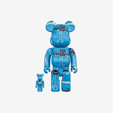 Bearbrick Jean-Michel Basquiat #9 100％ & 400％ Set
