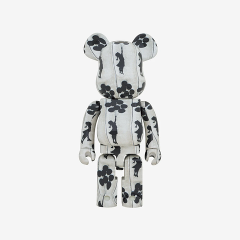 Bearbrick Banksy Flying Balloons Girl 1000%