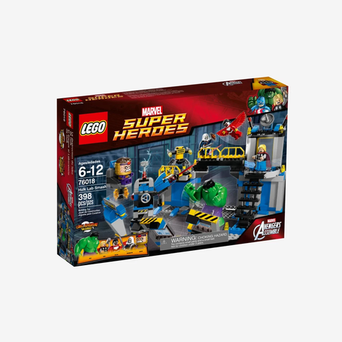 Lego Marvel Super Heroes Hulk Lab Smash 76018