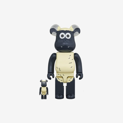 Bearbrick Shaun The Sheep 100% & 400% Set