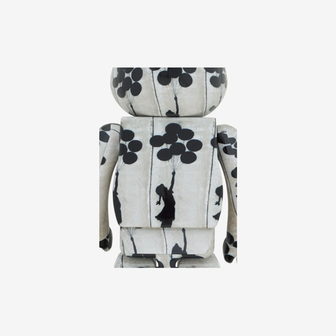 Bearbrick Banksy Flying Balloons Girl 1000%