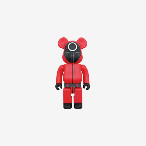 Bearbrick x Squid Game Guard Circle 100% & 400% Set