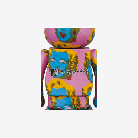 Bearbrick Andy Warhol Marilyn Monroe #2 100% & 400% Set