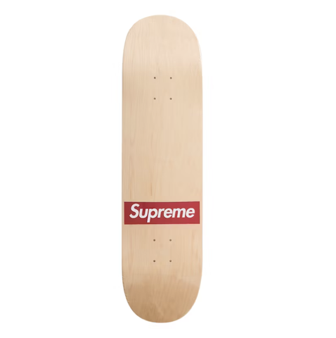 Ván trượt Supreme Routed Box Logo Skateboard Natural - 24SS