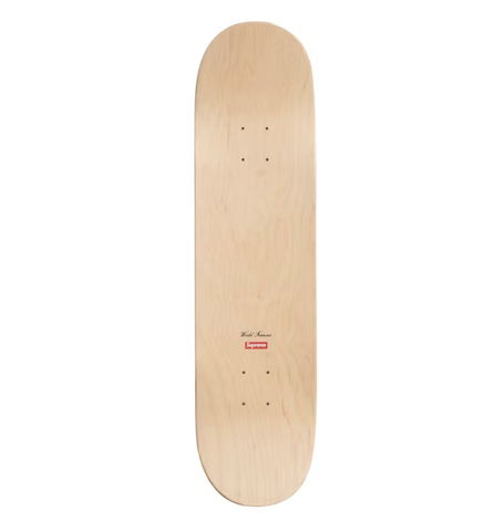 Ván trượt Supreme Routed Box Logo Skateboard Natural - 24SS