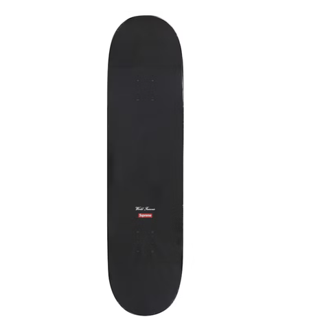 Ván trượt Supreme Routed Box Logo Skateboard Black - 24SS