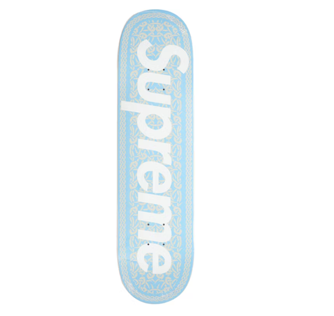 Ván trượt Supreme x Kaws Chalk Logo Skateboard Deck Red - 21SS
