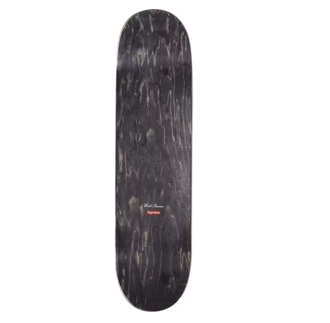 Ván trượt Supreme x Kaws Chalk Logo Skateboard Deck Red - 21SS