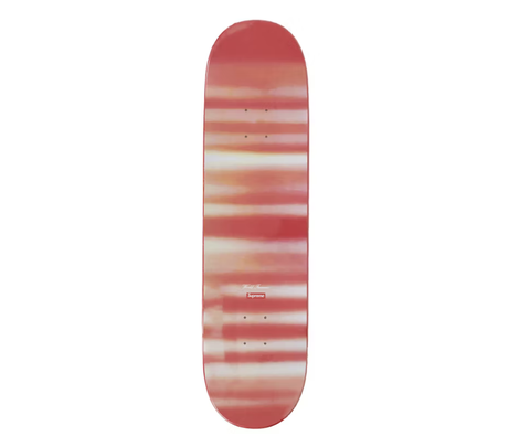 Ván trượt Supreme Blurred Logo Skateboard Red - 23FW