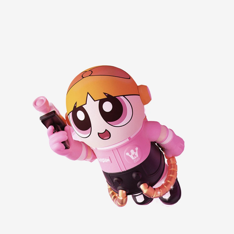 Pop Mart Mega Space Molly 400%+100% Powerpuff Girls Blossom