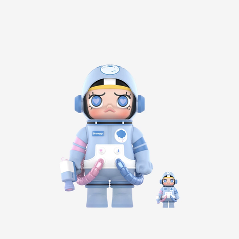 Pop Mart Mega Space Molly x Grumpy Bear 100% & 400% Set