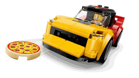 Lego City Pizza Delivery Experience with Vehicles 60496