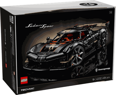 LEGO Koenigsegg Sadair's Spear Megacar 42232