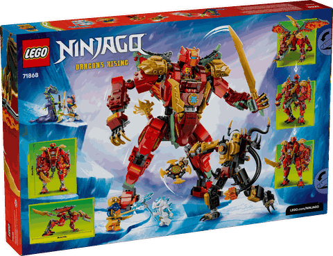 LEGO Ninjago Wyldfyre's Transforming Dragon Mech 71868