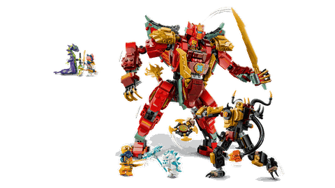 LEGO Ninjago Wyldfyre's Transforming Dragon Mech 71868