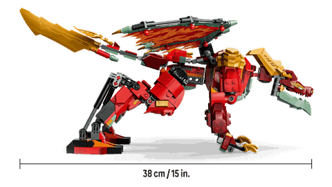 LEGO Ninjago Wyldfyre's Transforming Dragon Mech 71868