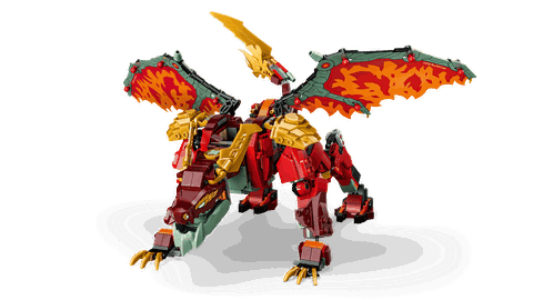 LEGO Ninjago Wyldfyre's Transforming Dragon Mech 71868