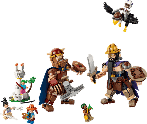 LEGO Dorry vs. Brogy – Giants of Little Garden 75644