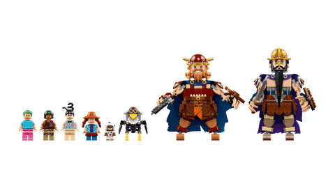 LEGO Dorry vs. Brogy – Giants of Little Garden 75644