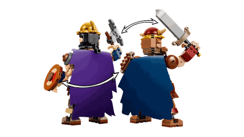 LEGO Dorry vs. Brogy – Giants of Little Garden 75644