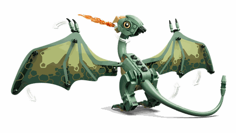 LEGO Harry Potter Norbert: Hagrid's Baby Dragon 76477