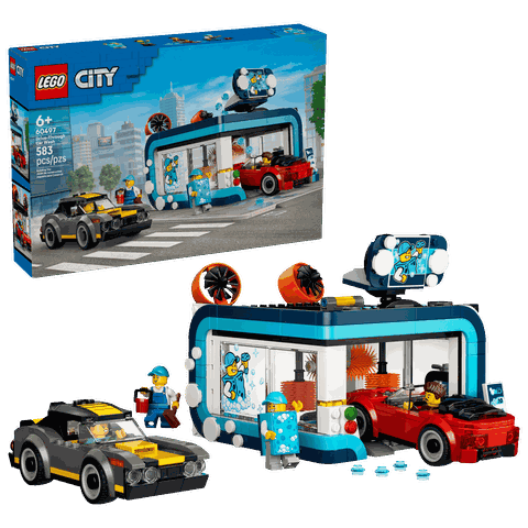 Lego City Drive-Through Car Wash 60497