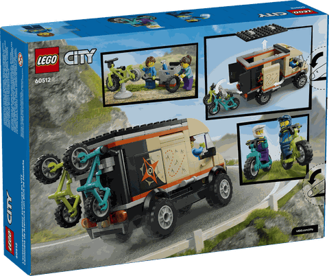 LEGO City Mountain Bike Adventure Van 60512