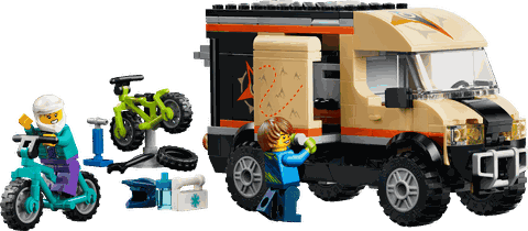 LEGO City Mountain Bike Adventure Van 60512