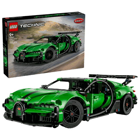 LEGO Technic Green Bugatti Chiron Pur Sport Hypercar 42241