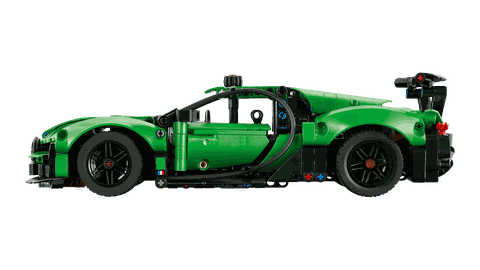 LEGO Technic Green Bugatti Chiron Pur Sport Hypercar 42241