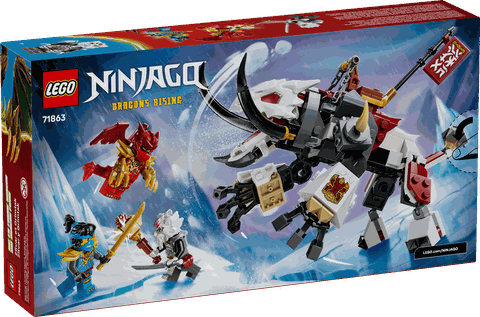 LEGO Ninjago Zilvar and Grimtak the Dragon Beast 71863
