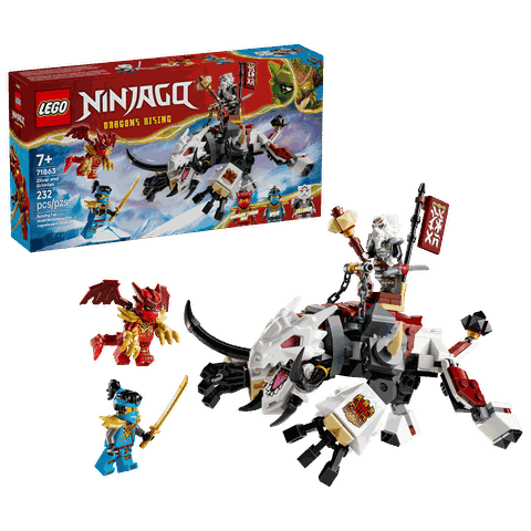 LEGO Ninjago Zilvar and Grimtak the Dragon Beast 71863