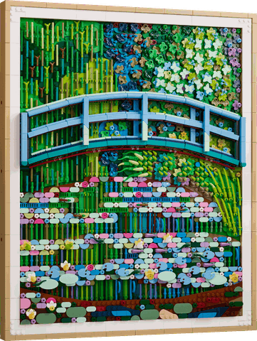 LEGO Claude Monet – Bridge over a Pond of Water Lilies 31220