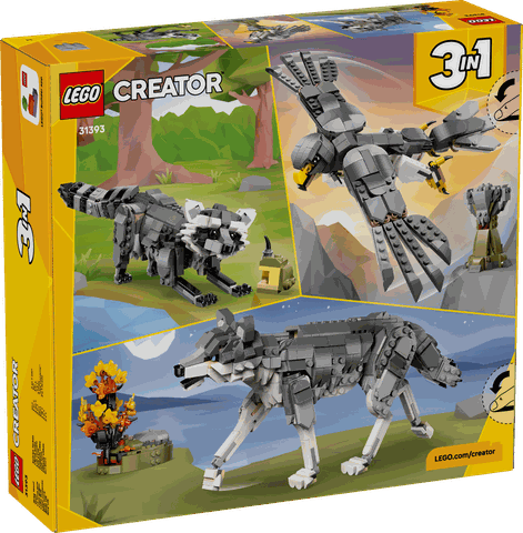 LEGO Creator Forest Animals: Gray Wolf 31393