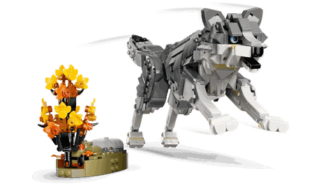 LEGO Creator Forest Animals: Gray Wolf 31393